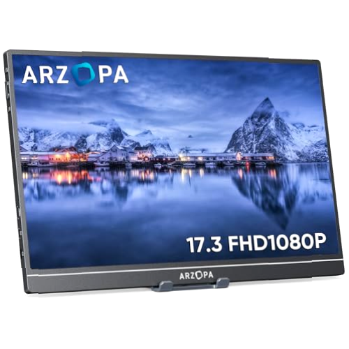 ARZOPA A1 MAX Monitor Portatil,17.3
